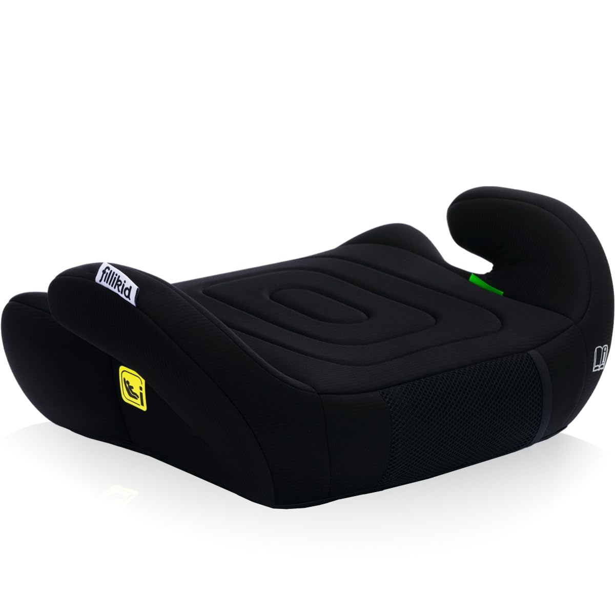 2x Sitzerhöhung Norm R129 Kindersitzerhöhung Auto Sitz Kindersitz schwarz