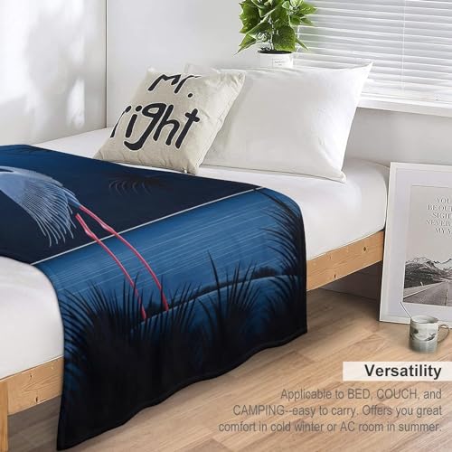 Couverture douce grue un cadeau idéal pour cocooning et voyage - 6