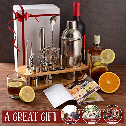 Wukuna BAR-12 Cocktail Shaker Set Bartender Kit : 12-Piece Bar Tool Set thumb #6