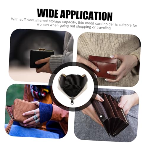 Credit Card Holder for Women Small Zipper Wallet with Multiple Slots for Easy Organization for Shopping and Travel Compact and Lightweight Design 6