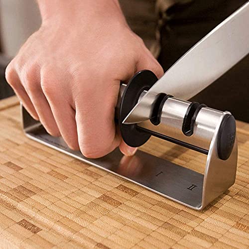 GXBCS Messerschärfer Profi Messerschleifer Schärfwerkzeuge Küchenutensilien & Gadgets Zweiteiliger Schärfer… – Bild 6
