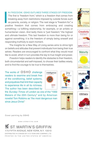 Osho 9780312320706 Freedom: The Courage To Be Yourself thumb #1