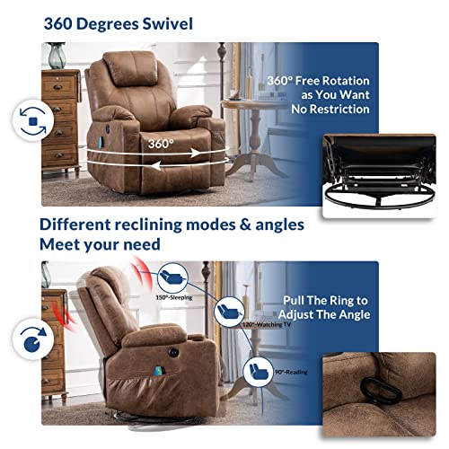 Sillón Plegable Confort Metálico Color Marrón miniatura 3