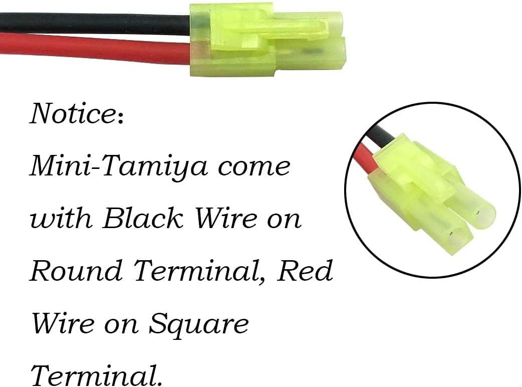 YUNIQUE Tamiya Stecker – 5 Paar, Männlich/weiblich, Für Airsoft, RC NiMH, Kompatibel Mit Tello DJI Batterie