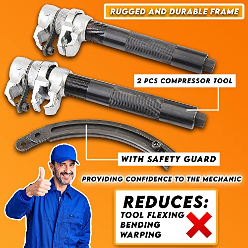 Shankly Spring Compressor Tool Heavy Duty Build, UltraRugged Coil