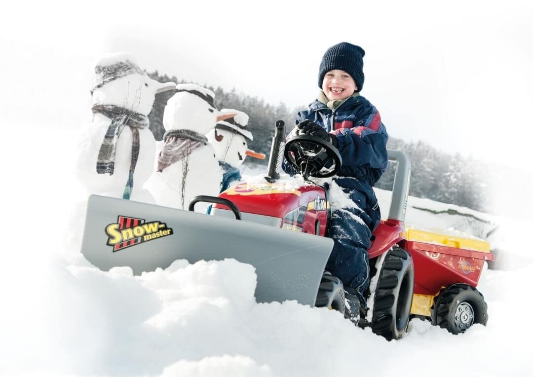 Rolly Toys 409617 rollySnow Master blaszana tabliczka do traktora rollyJunior, rollyFarmtrac, rollyFarmtrac Classic, rollyFarmtrac Premium, rollyX-Trac, rollyTruck(Unimog) | tarcza śnieżna do montażu z przodu