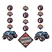 Creative Converting Mudslinger Hanging Decorations, 3 Pack