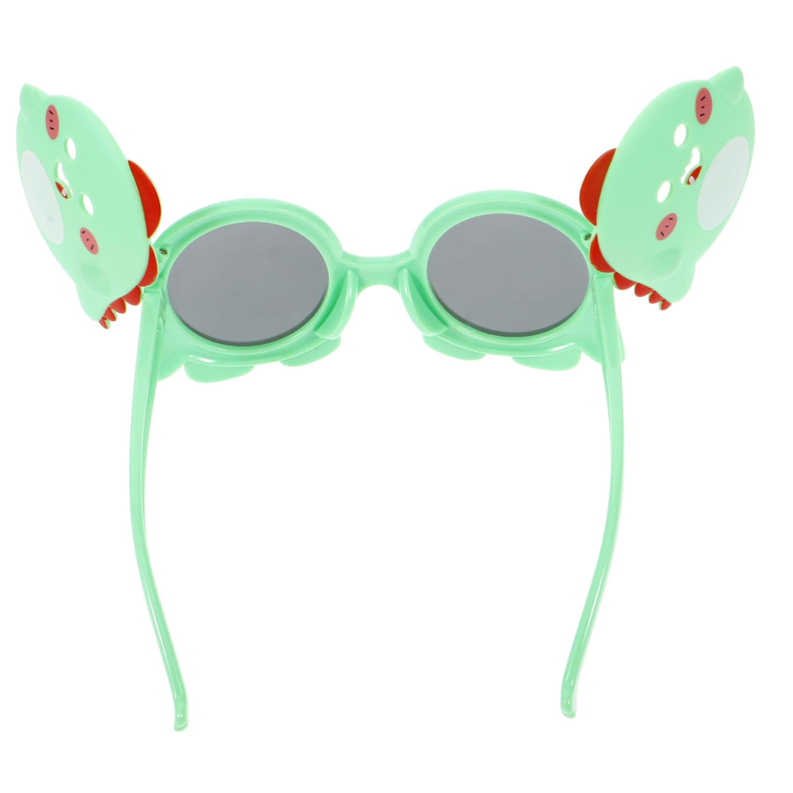Healvian Dinosaur Themed Sunglasses for Lightweight UV Protection Eyewear for Parties and Daily Wear Fun Cartoon Design with Flip Lid for Ages