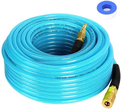 Manguera de compresor de aire de 1/4 pulgadas x 100 pies, manguer...