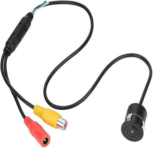 Cámara de seguridad, mini cámara CCTV con cable 170gran angular para el coche