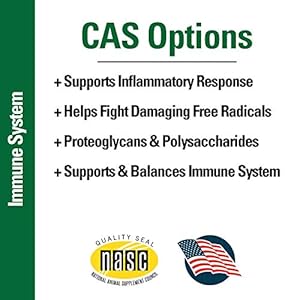   Vet-Classics-CAS-Options-Extra-Strength-Immune-Support-for-Dogs-Cats--Pet-Health-Supplement-Dog-Antioxidant-Care--Extra-Strength-Dog-Supplement-Formula--120-Chewable-Tablets
