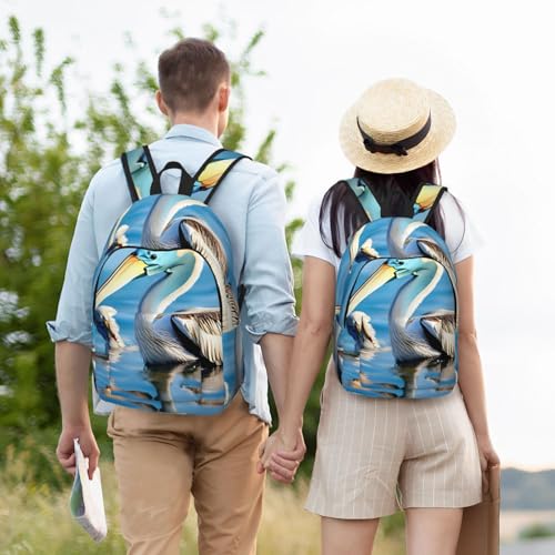 Sac à dos voyage Pelican bleu ciel avec grand compartiment oiseau adulte - 6