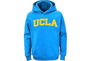UCLA Kids Youth 8-20 Team Color Performance Primary Logo Pullover Sweatshirt Hoodie