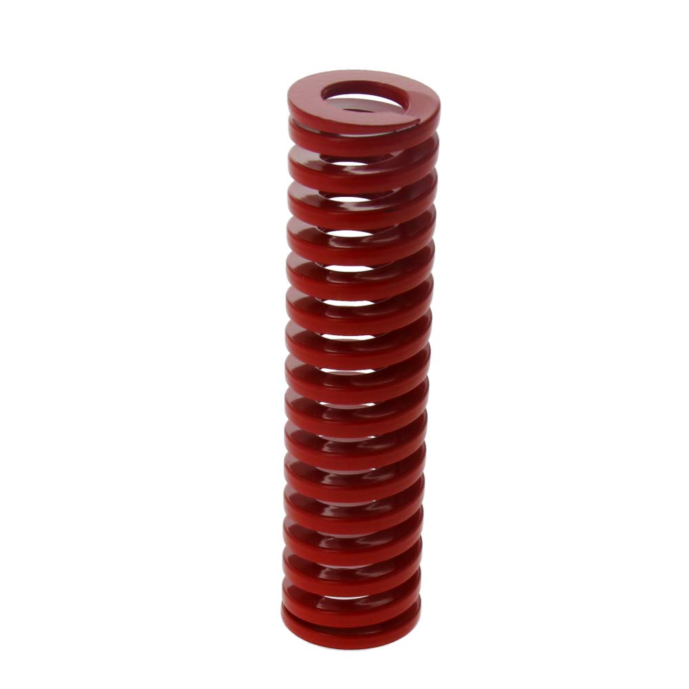 Molla per Stampo a Compressione, 60x16mm Medium Load Compression Mould Die Spring, 3D Printer Die Spring, for Mechanical Equipment 3D Printer Accessories, Red 1Pcs
