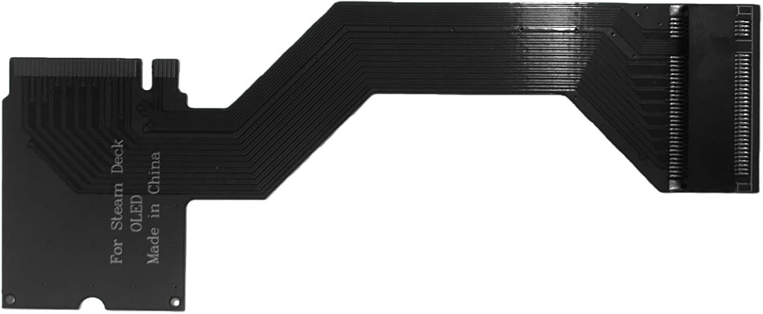 For Steam Deck OLED Handheld Devices M.2 NVMe PCIe 4.0 2280 Replacement 2230 SSD Adapter Converter Board,Modified 2230 to 2280 Size SSD Converter Expansion Card Expand high capacity memory card