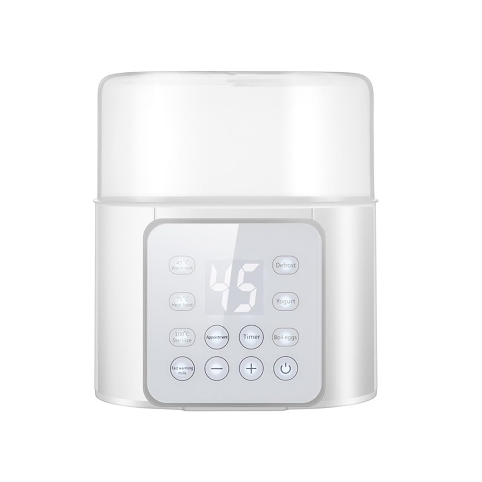 Calentador de leche 10 en 1 para 2 biberones, 200 W