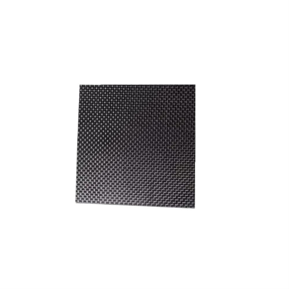 Produktbild von 3K Kohlefaserplatte 300x300mm – Hochfeste Twill-Matte Platte Für RC-Modellbau, Drohnen, CNC & DIY-Projekte – Versch. Dicken (0,2–5mm)