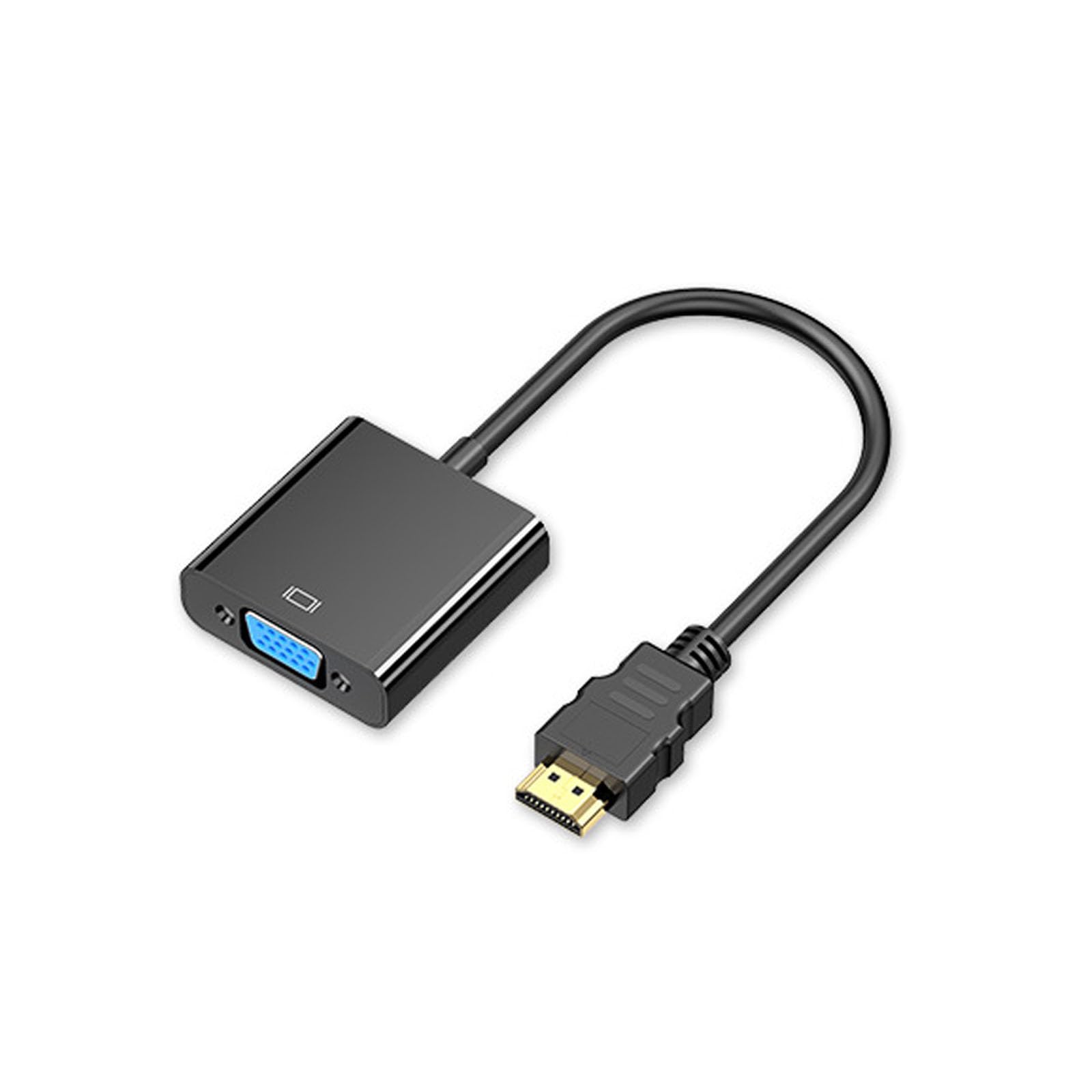 Amazon.co.jp: HDMI to VGAアダプタ 1080PフルHD対応 24K金メッキ端子