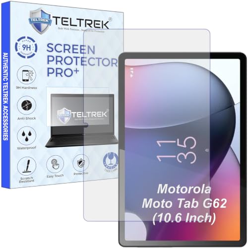 Image of Screen Guard Compatible With Motorola Moto Tab G62 (10.6 inch Inch Tablet) Flexible Fiber Screenguard Not a Tempered Glass Screen Protector