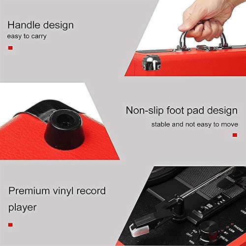 Tourne-Disque Bluetooth avec Cartouche magnétique, Plateau tournant à Courroie avec Haut-parleurs externes puissants… - Les Beatles, Paul McCartney, John Lennon, RIngo Starr, George Harrison Tourne-Disque Bluetooth avec Cartouche magnétique, Plateau tournant à Courroie avec Haut-parleurs externes puissants… – Image 8
