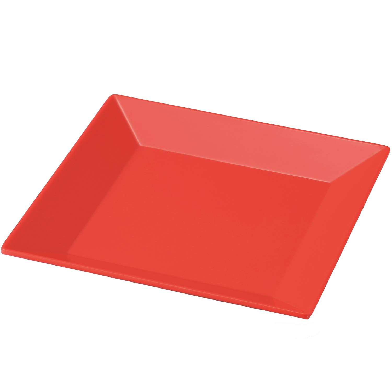 ナガオ 割れない 赤い食器 ラウンド プレート 丸皿 25cm 日本製 SP-29R - 5