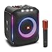 JBL PartyBox Encore in Black - Portable and Rollable Bluetooth Party Speaker with Light Effects - Splashproof Mobile Karaoke Box