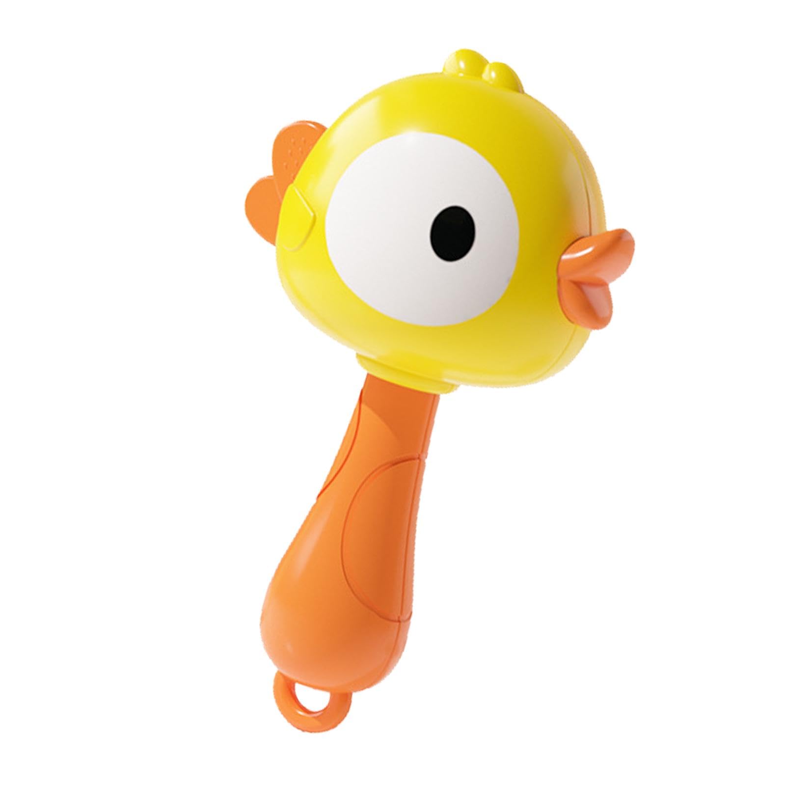Poupangke Maracas para niños pequeños,Maracas para niños - Juguete agitador de animales | Sonajero de maracas de rana de pato pequeño, juguetes de maracas para niños pequeños, agitadores de