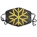 Produktbild Uosliks Staubmaske Weihnachtsdekoration Funkelndes Licht Reisen Outdoor Radfahren Ski Warmes Gesichtsmaske