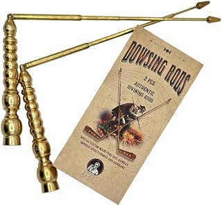 Genuine Copper Dowsing Rod Set – Divining Rods for Spiritual Communication Ghost Hunting Equipment Durable Easy to Use for Spirit Communication & Paranormal Investigations