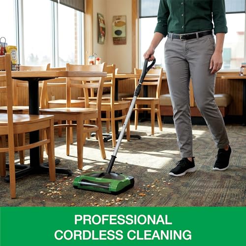 Image of Bissell Commercial BG9100NM Rechargeable Cordless Sweeper,Green
