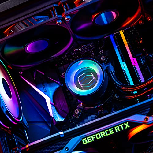 Image of Cooler Master MasterLiquid ML360 Mirror TR4 Edition ARGB Close-Loop AIO CPU Liquid Cooler, 3rd Gen Dual Chamber Pump, Dual SickleFlow 140mm for for AMD Threadripper TR4