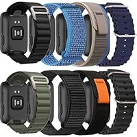 8 Pack Alpine Loop+Sport loop+Trail Loop+Ocean Band Compatible with Apple-Watch-Ultra-Band 49mm 46mm 45mm 44mm for Men Women,Breathable for Ultra 3/2/1 iWatch SE 3 2 1 Serie 11 10 9 8 7 6 5 4