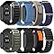 8 Pack Alpine Loop+Sport loop+Trail Loop+Ocean Band Compatible with Apple-Watch-Ultra-Band 49mm 46mm 45mm 44mm for Men Women,Breathable for Ultra 3/2/1 iWatch SE 3 2 1 Serie 11 10 9 8 7 6 5 4
