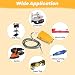 QLOUNI Industrial interruptor de padal interruptor de pedal botón 250V 10A del...