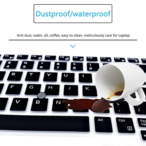 Protector de teclado para Dell Latitude 15.6" y 17.3" negro miniatura 5