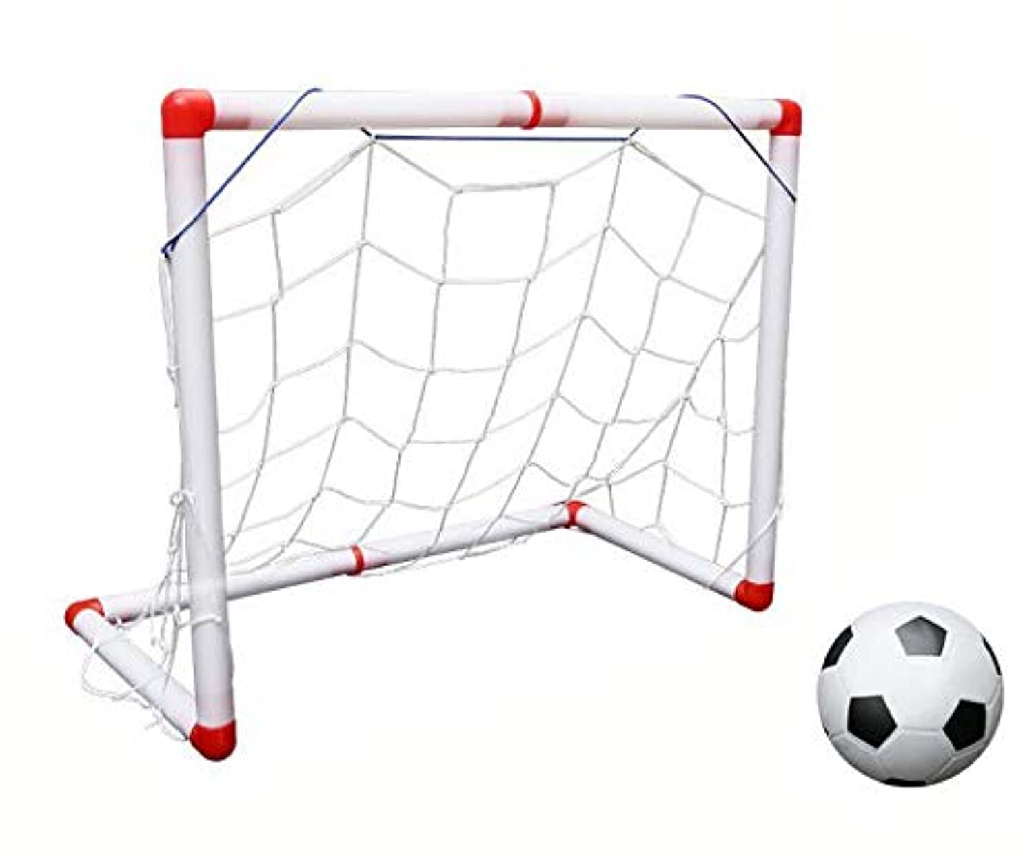 120CM Mini Football Soccer Goal Post Net Set with Pump Kids Sport Toy