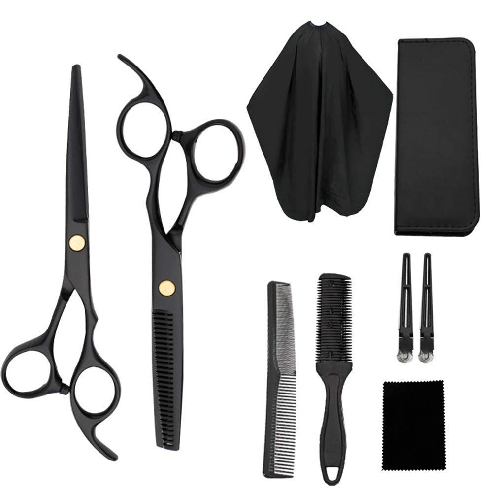 Ciseaux de coiffeur professionnel 6 pouces en acier pour coupe précise