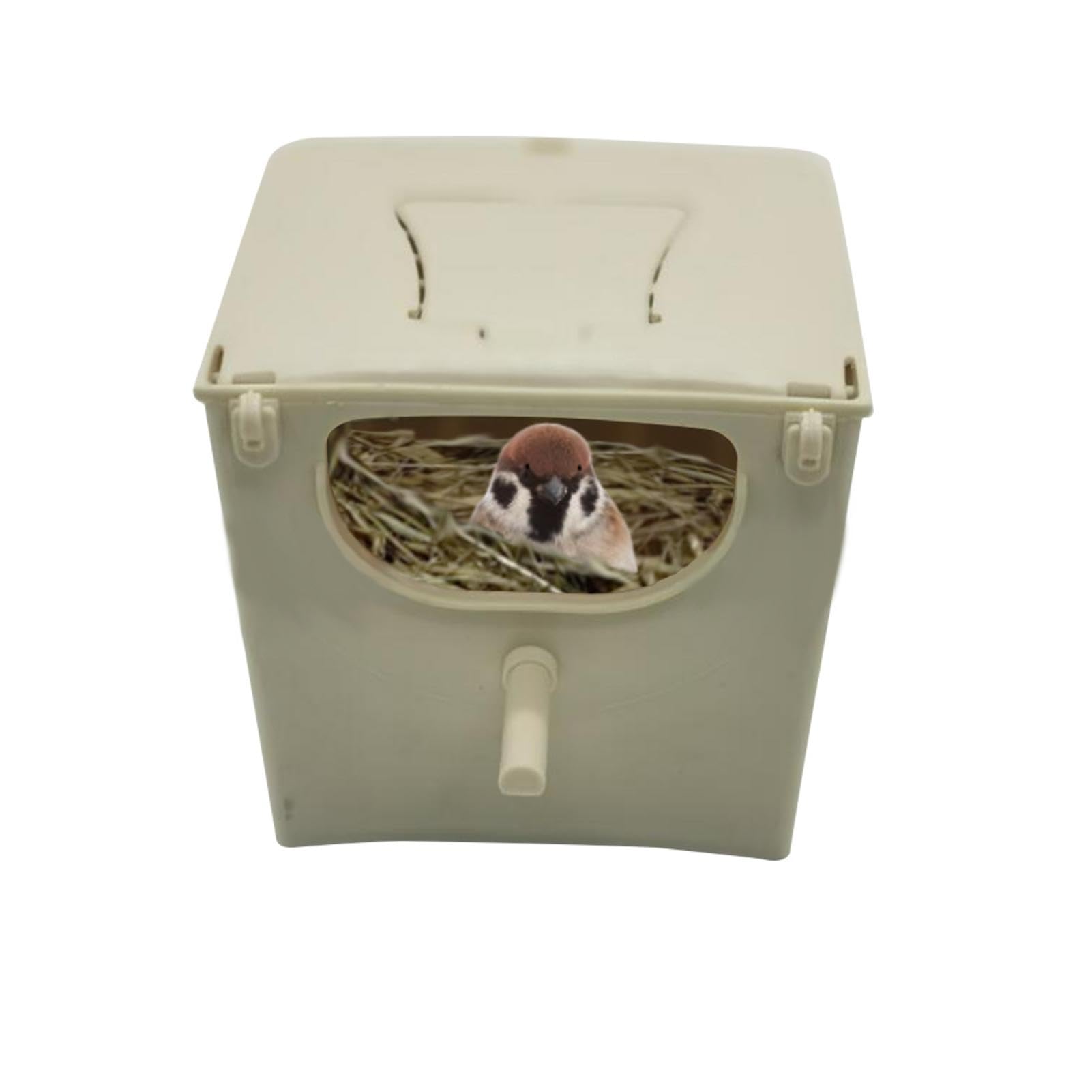 Nesting Box - Breeding Cage for Birds | Parrot Breeding Box for Canary, Parakeet and African Grey Parrot