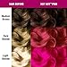 MANIC PANIC Classic Hot Hot Pink Semi Permanent Hair Color - Neon Pink Hair Dye for Women & Men That Lasts 4-6 Weeks - Vegan, Ammonia & Cruelty-Free - Create & Mix Custom Shades (8oz)