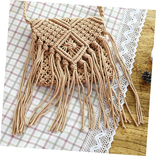 2pcs Small Cross Body Crochet Bag Crochet Crossbody Purse Crochet Cross Body Bag Bohemian Shoulder Bag2