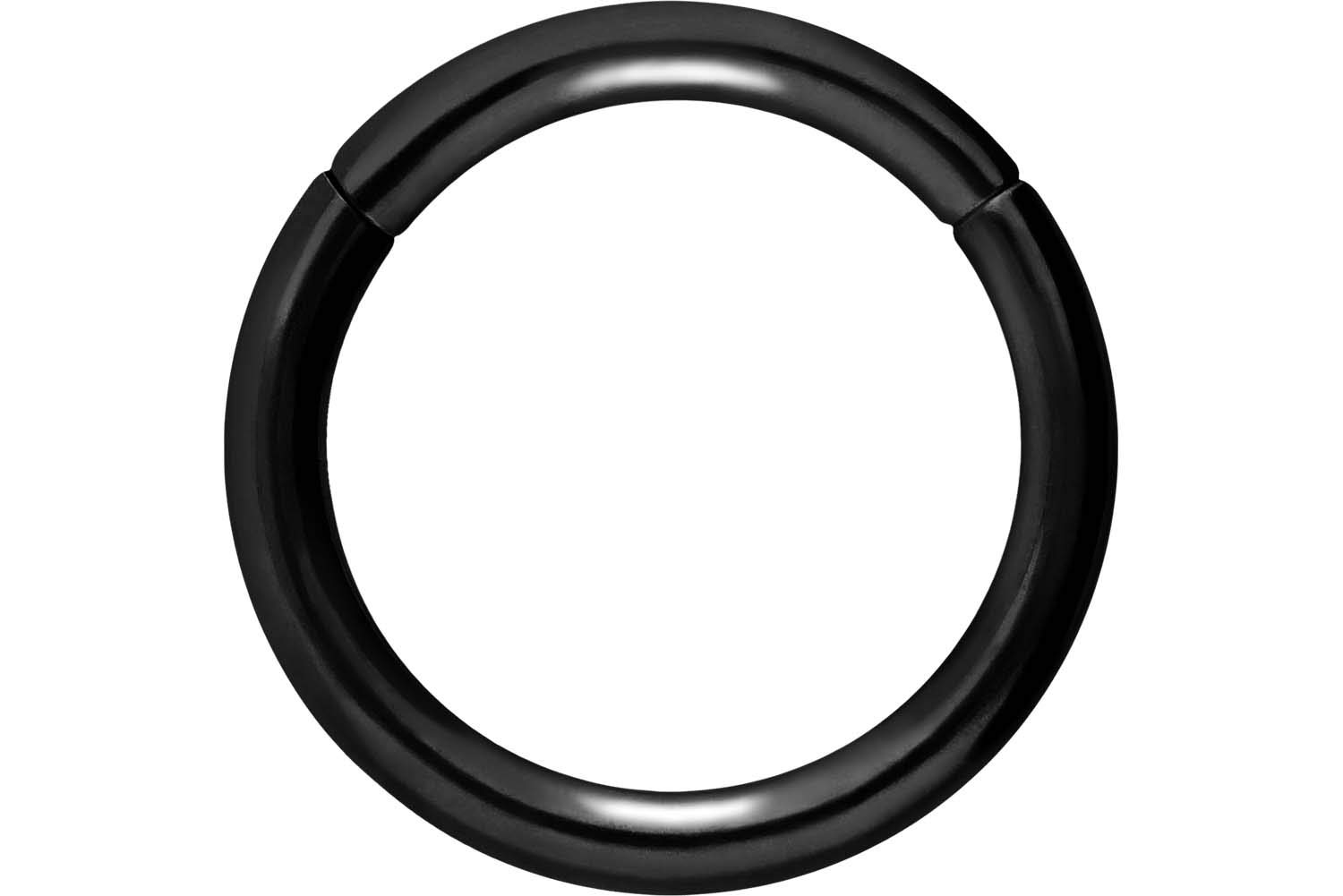 PIERCINGLINE Anillo segmento Clicker de acero quirúrgico – Piercing en oro, plata, rosa, negro o azul – para nariz, tabique, oreja, hélice o tragus — view 16