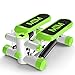 LUO Fitness ed Esercizi Mini Steair Stepper per casa, Fitness Stepper con Coulisse, Installazione Multifunzione Senza Pedale da Donna, Arancione, Verde (Color : Green)