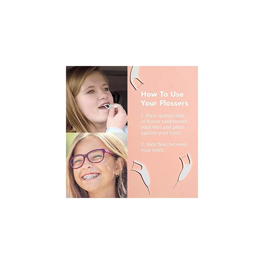 Buy Platypus Orthodontic Flossers for Braces Ortho Picks for Adults