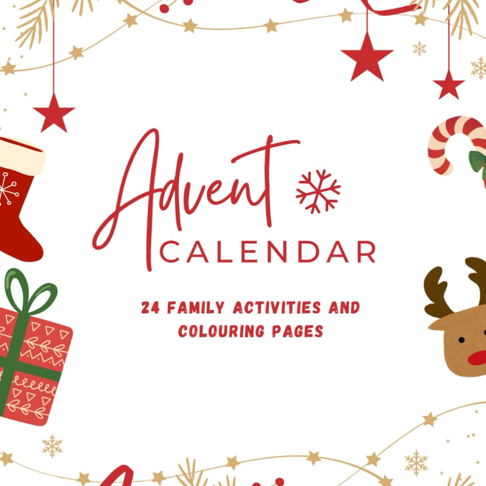 Advent Calendar to Color: 24 Days of Christmas Activities