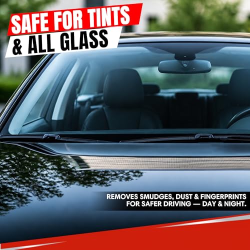 Image of CX2 Anti Fog Car Glass Cleaner Spray 300ml | Windshield & Window Glass Cleaner | Streak-Free Shine | Removes Oil Film, Dirt & Water Spots | Anti-Fog Formula for Car Windshield, Mirrors & Helmet Visor