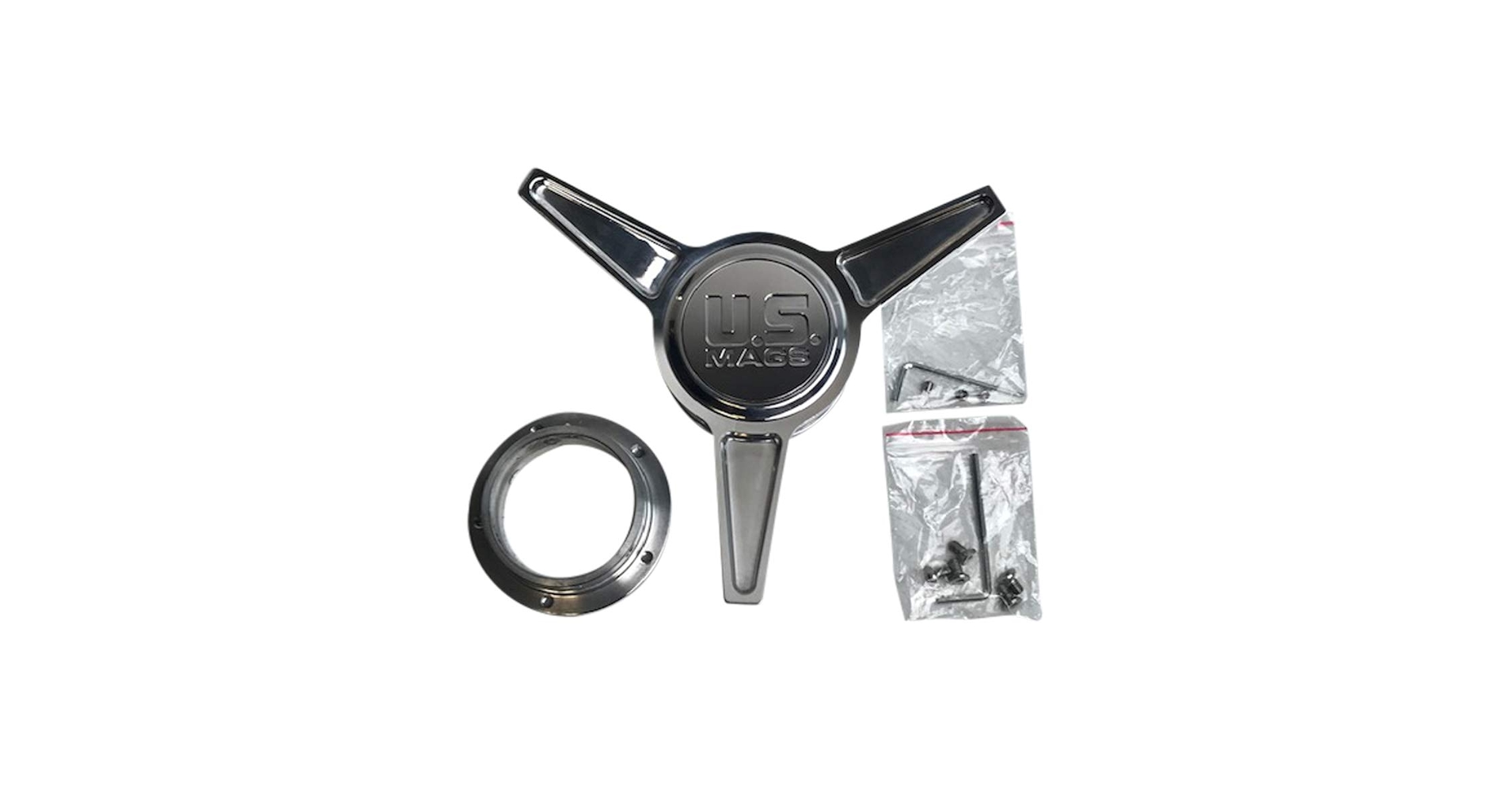 Amazon.com: US Mags Wheels 1003-83-06H Polished Wheel Knock