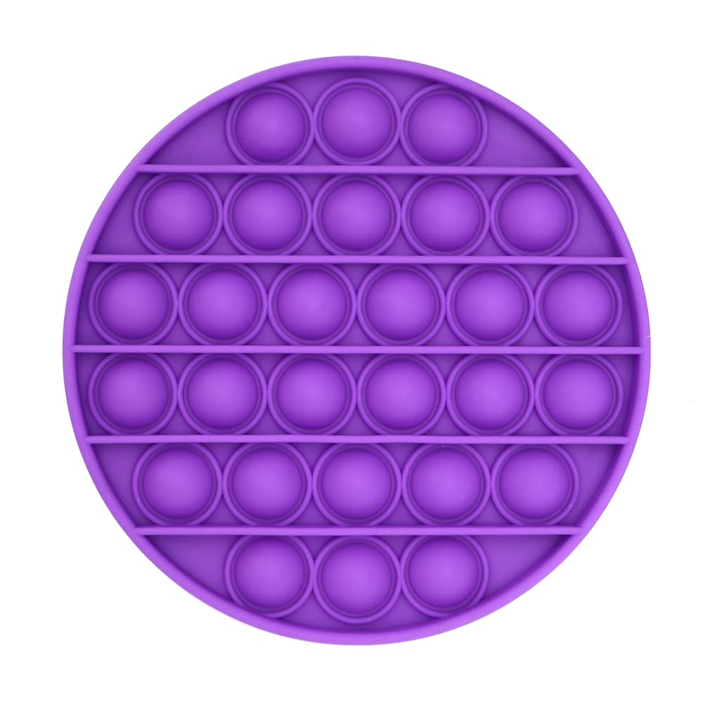 MegaBubble Push Pop Sensory Fidget Toy - Pop It Bubble Toy For Stress & Anxiety Relief (Lavender Circle)