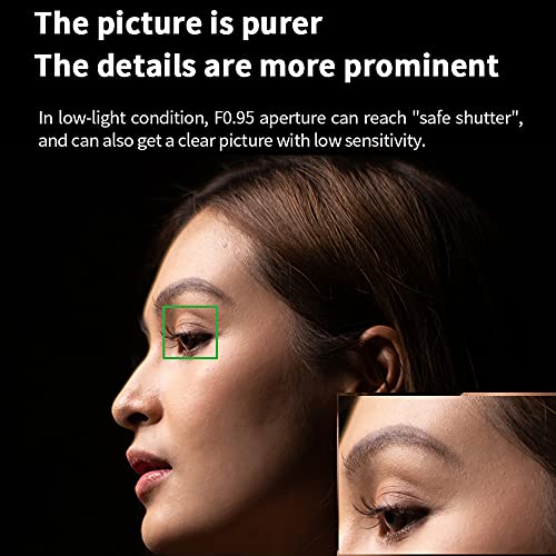 7Artisans 50Mm F0.95 Aps-C Manual Fixed Camera Lens For Fuji X-Mount Cameras #TOP5