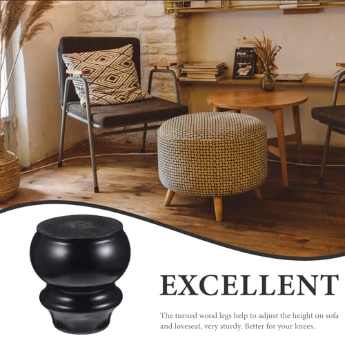 Patas para muebles de madera maciza ideales para elevar cómodas y renovar el dormitorio 4