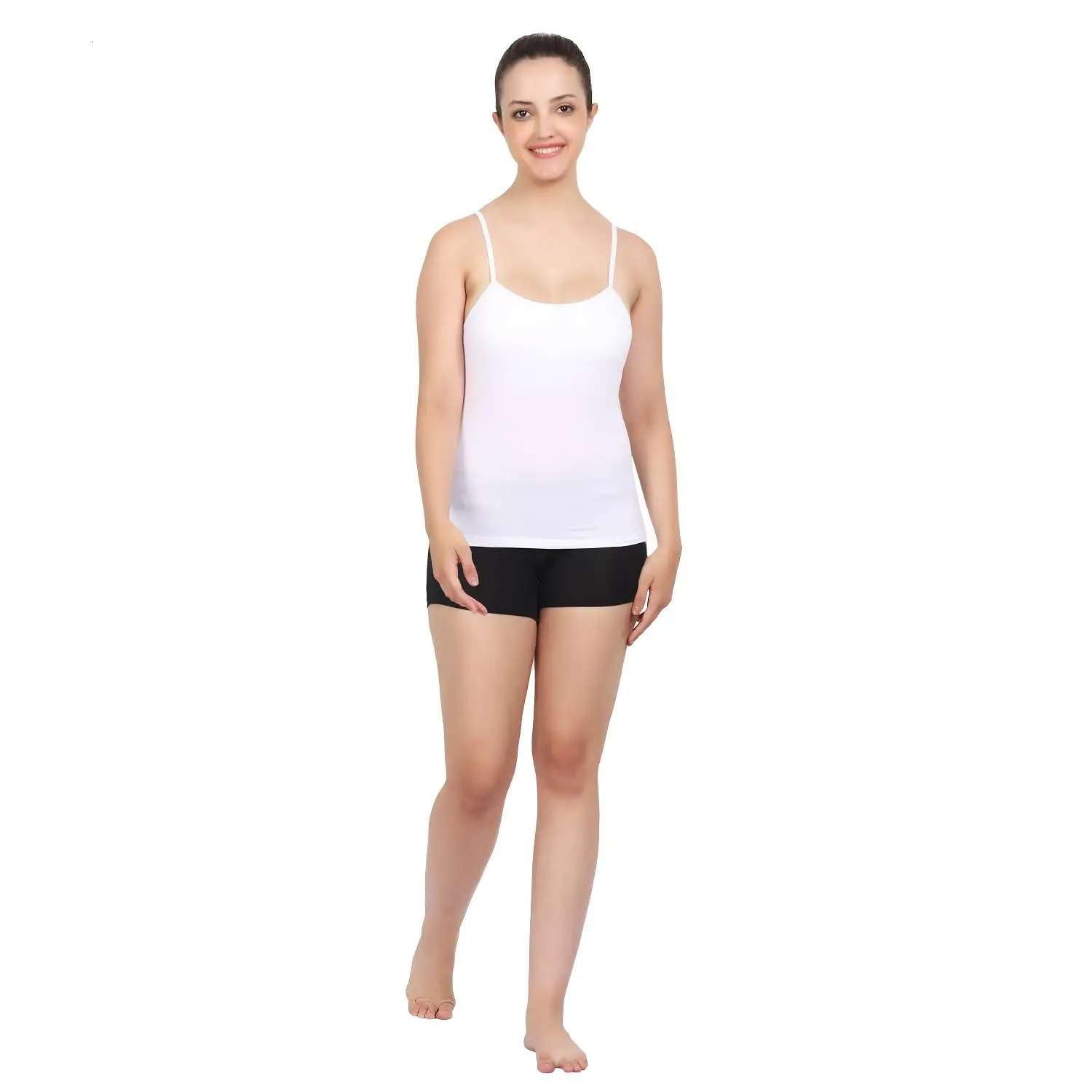 feelin Women's Cotton Blend Spaghetti/Camisole Top-picture-22